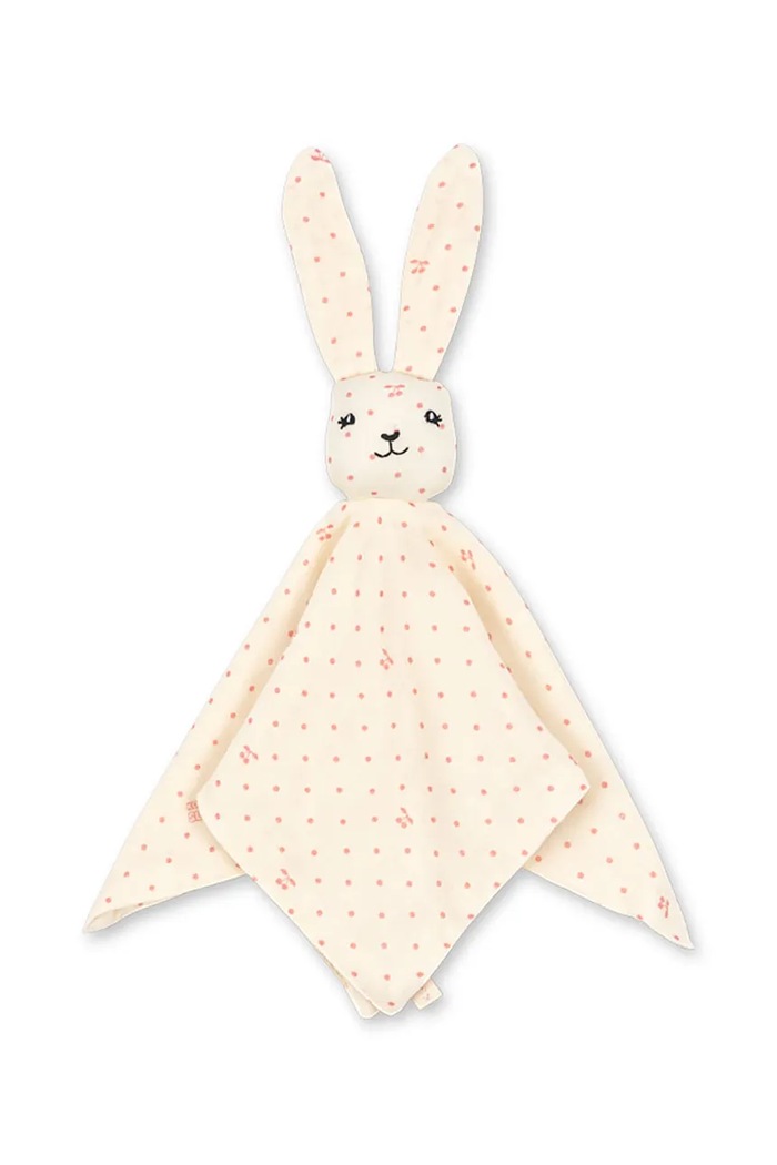 Konges Sløjd Przytulanka dziecięca bawełniana SLEEPY RABBIT KS106230.9BY2 beżowy AW26