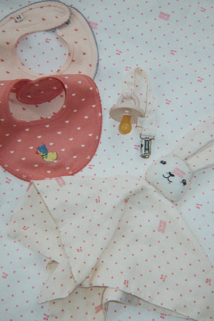 Przytulanka dziecięca bawełniana SLEEPY RABBIT Konges Sløjd KS106230.9BY2 beżowy