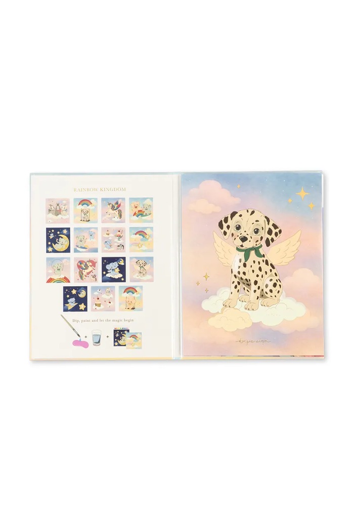 Chlapec Konges Sløjd Omaľovánky na báze vody detské RAINBOW WATERCOLOR BOOK KS106209.9BY2 viacfarebná