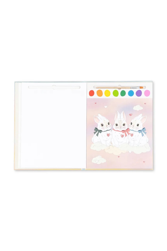 Omaľovánky na báze vody detské RAINBOW WATERCOLOR BOOK Konges Sløjd KS106209.9BY2 viacfarebná