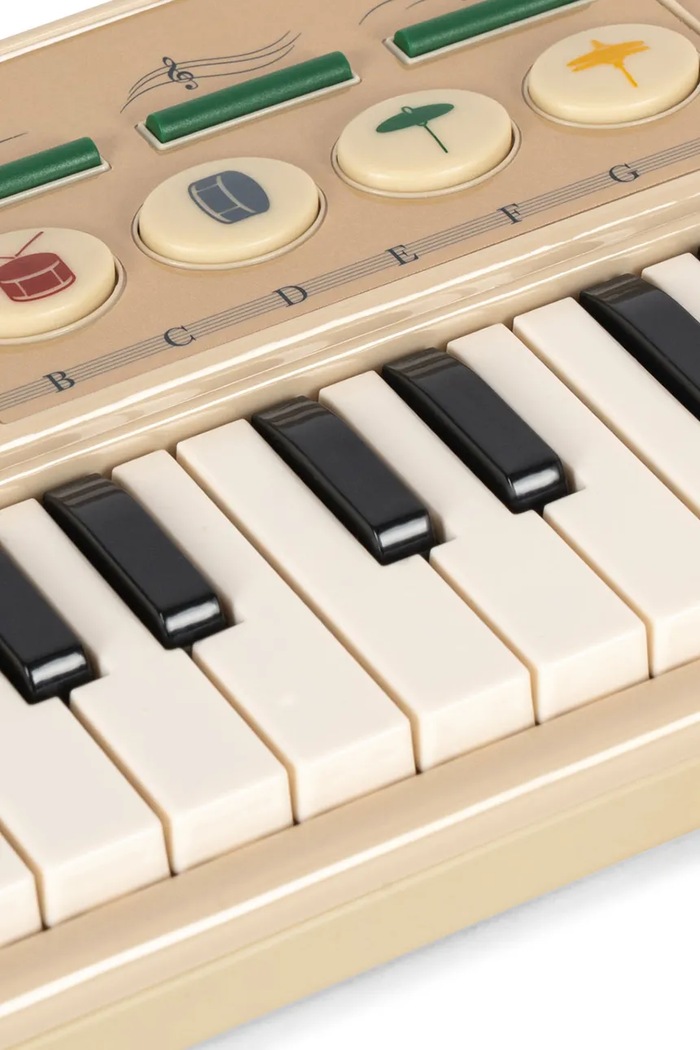 Hudobná hračka detská MUSIC KEYBOARD Konges Sløjd KS106179.9BY2 béžová