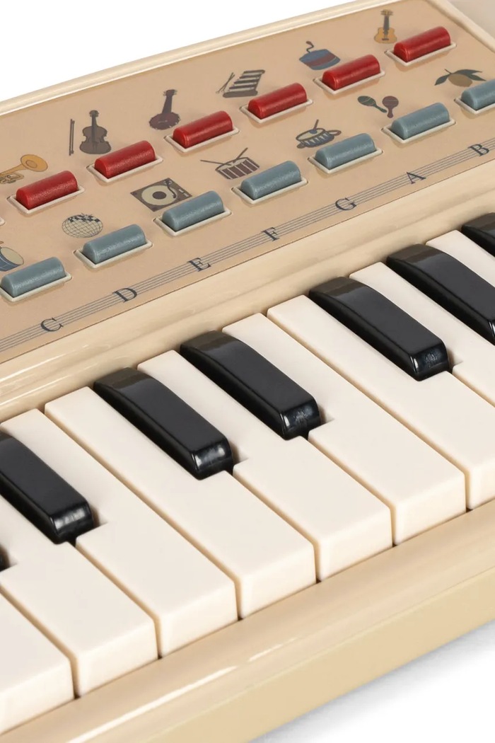 Hudobná hračka detská MUSIC KEYBOARD Konges Sløjd béžová KS106179.9BY2