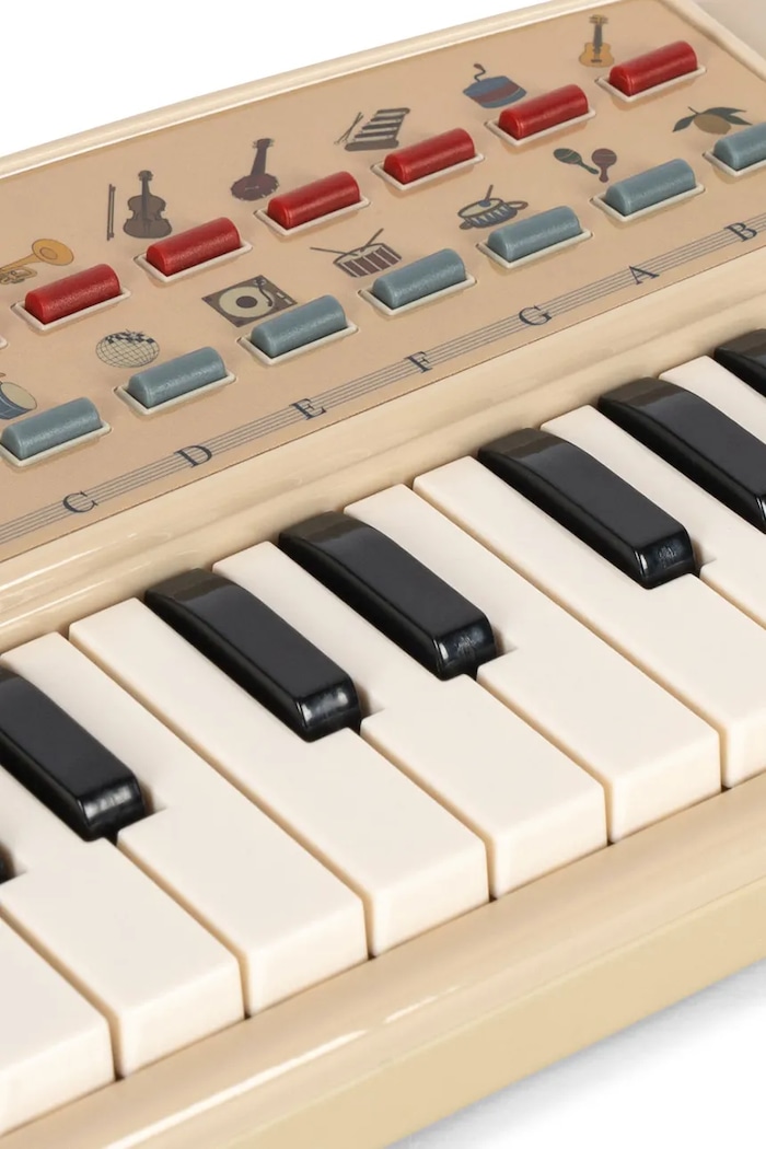 Hudobná hračka detská MUSIC KEYBOARD Konges Sløjd béžová KS106179.9BY2