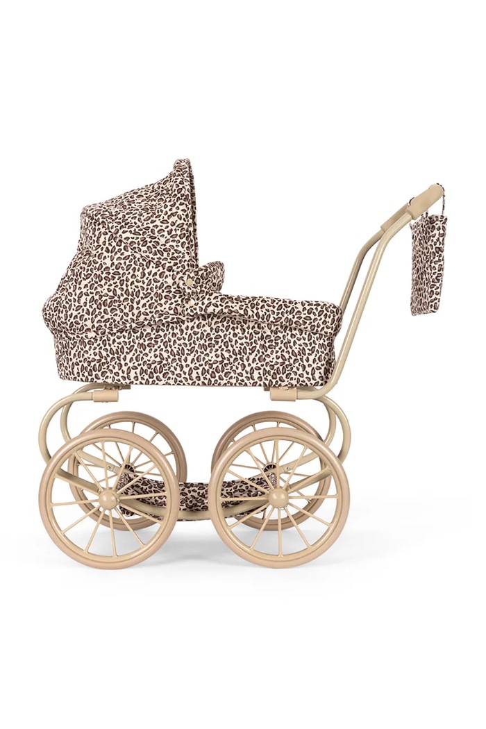 Chlapec Konges Sløjd Detský kočík pre bábiky LEO MINNIE DOLL PRAM KS106099.9BY2 béžová