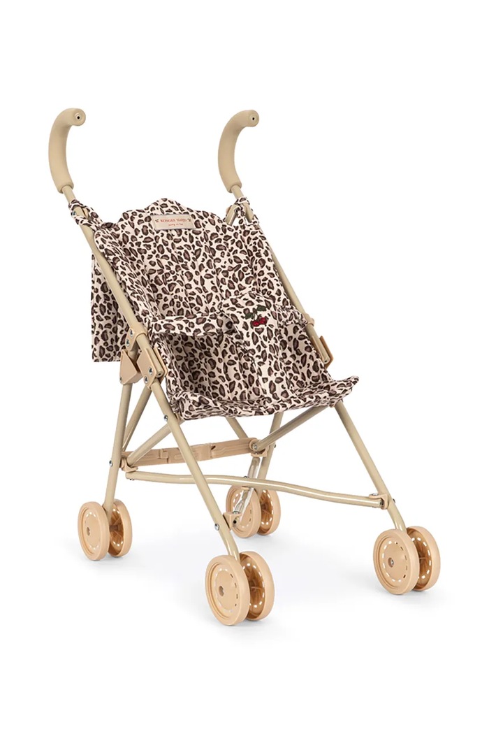 Konges Sløjd Kočík pre bábiky detský LEO DOLL STROLLER KS106098.9BY2 béžová AW26