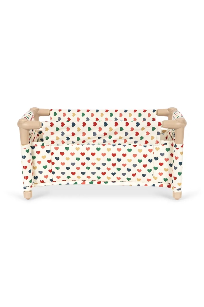 Konges Sløjd Łóżeczko dla lalek dziecięce bawełniane DOLL TRAVEL BED KS105972.9BY2 beżowy AW26