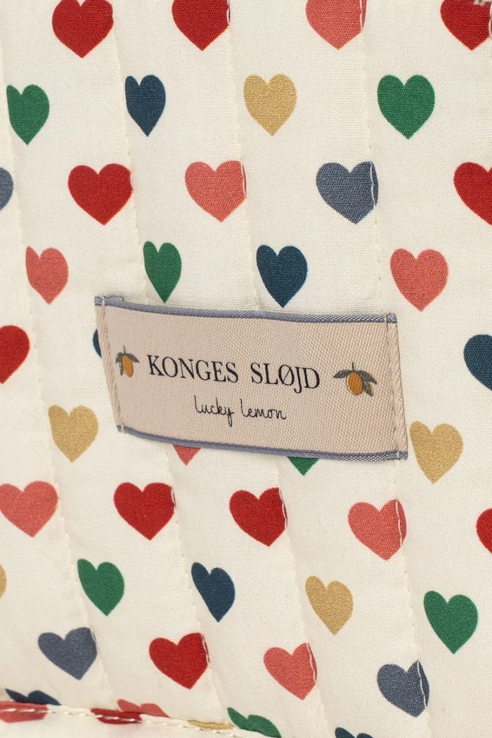 Chłopiec Konges Sløjd Łóżeczko dla lalek dziecięce bawełniane DOLL TRAVEL BED KS105972.9BY2 beżowy