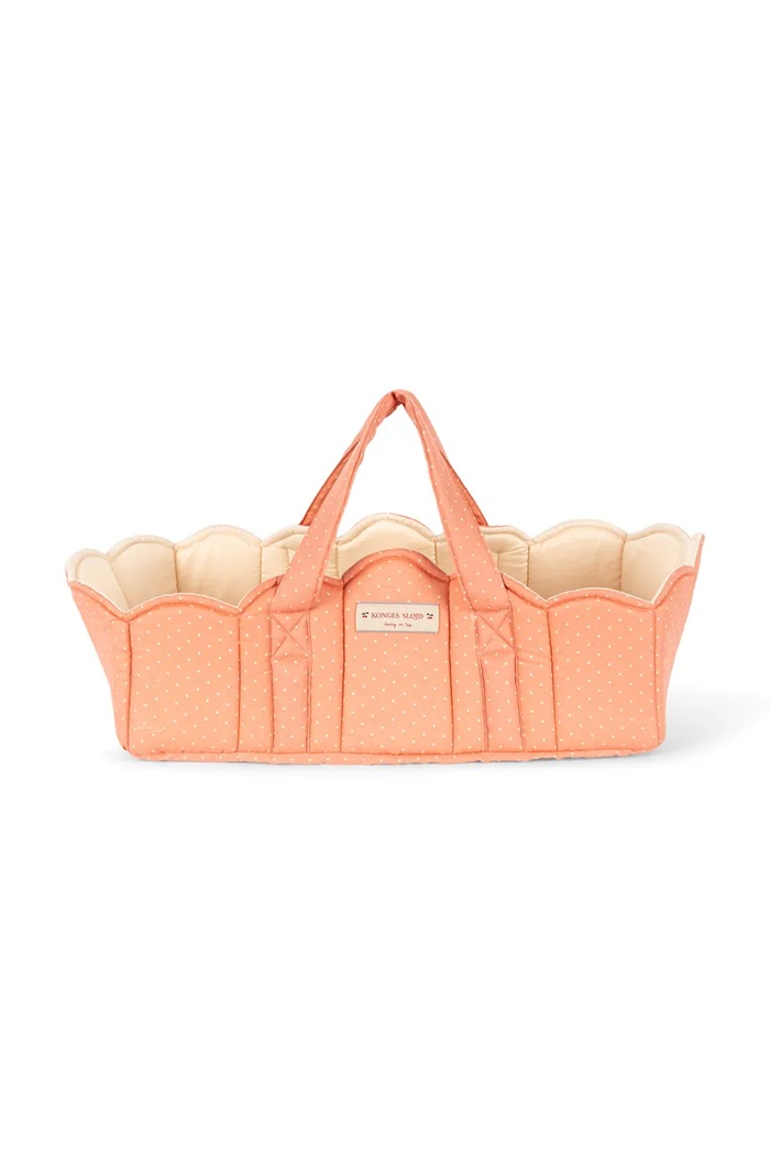 Konges Sløjd Nosidełko dla lalek dziecięce bawełniane DOLL LIFT KS105967.9BY2 pomarańczowy AW26