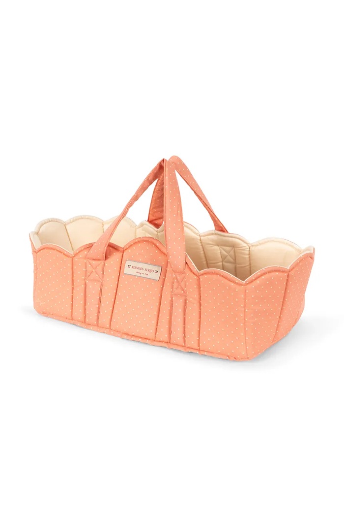 Chłopiec Konges Sløjd Nosidełko dla lalek dziecięce bawełniane DOLL LIFT KS105967.9BY2 pomarańczowy