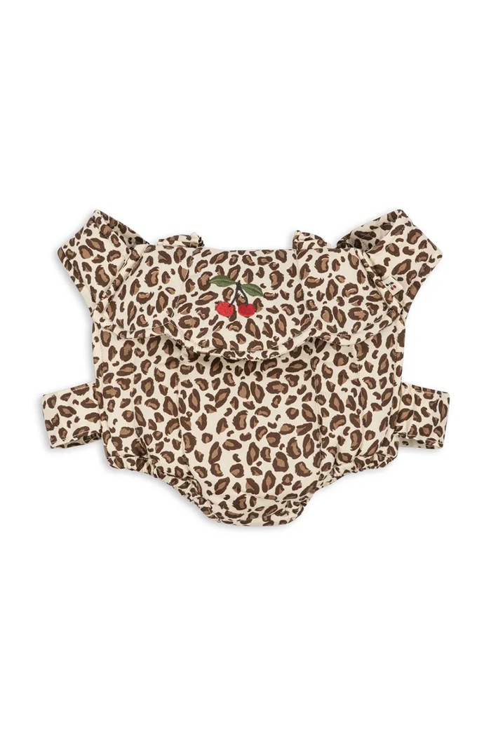 Konges Sløjd Nosidełko dla lalek dziecięce bawełniane DOLL CARRIER beżowy KS105965.9BY2