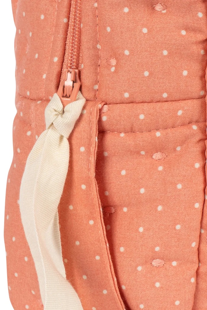 Chłopiec Konges Sløjd Torba do wózka dla lalek dziecięca bawełniana DOLL BAG FOR PRAM KS105962.9BY2 pomarańczowy