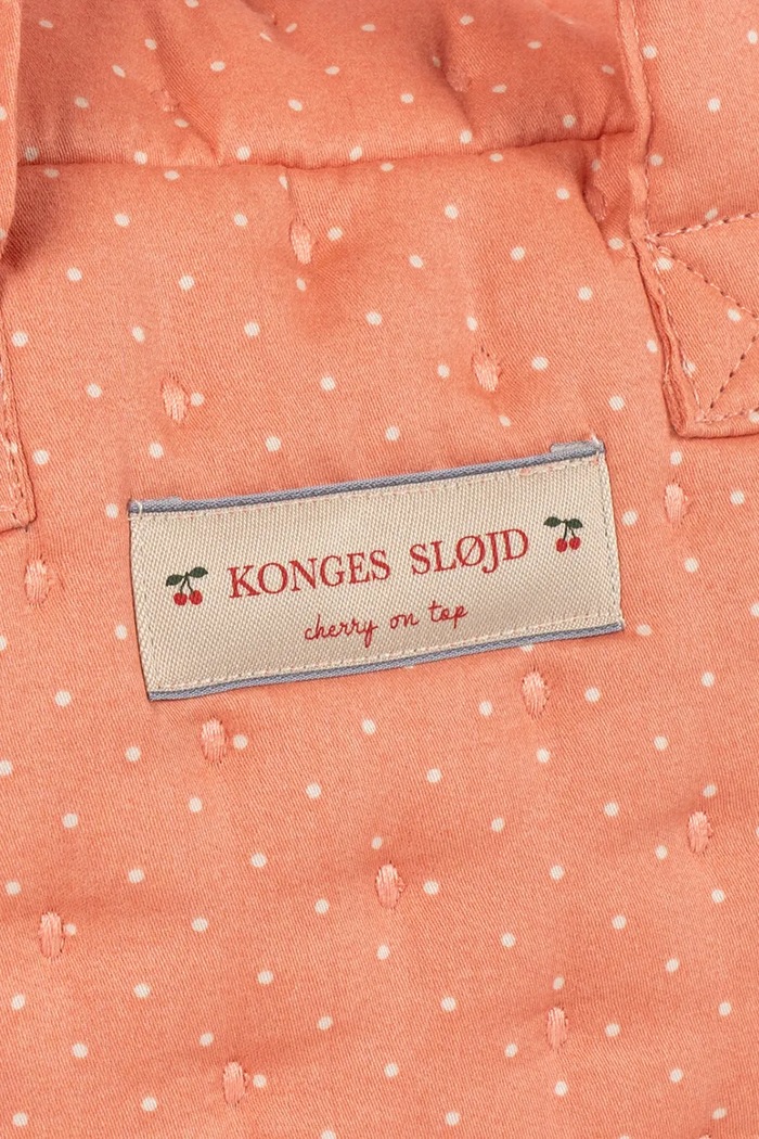 Torba do wózka dla lalek dziecięca bawełniana DOLL BAG FOR PRAM Konges Sløjd KS105962.9BY2 pomarańczowy
