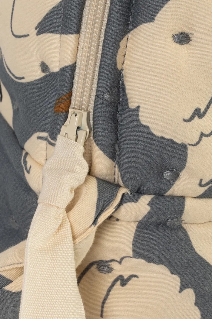 Dječaci Konges Sløjd Torba za kolica za lutke za djecu od pamuka DOLL BAG FOR PRAM KS105962.9BY2 plava
