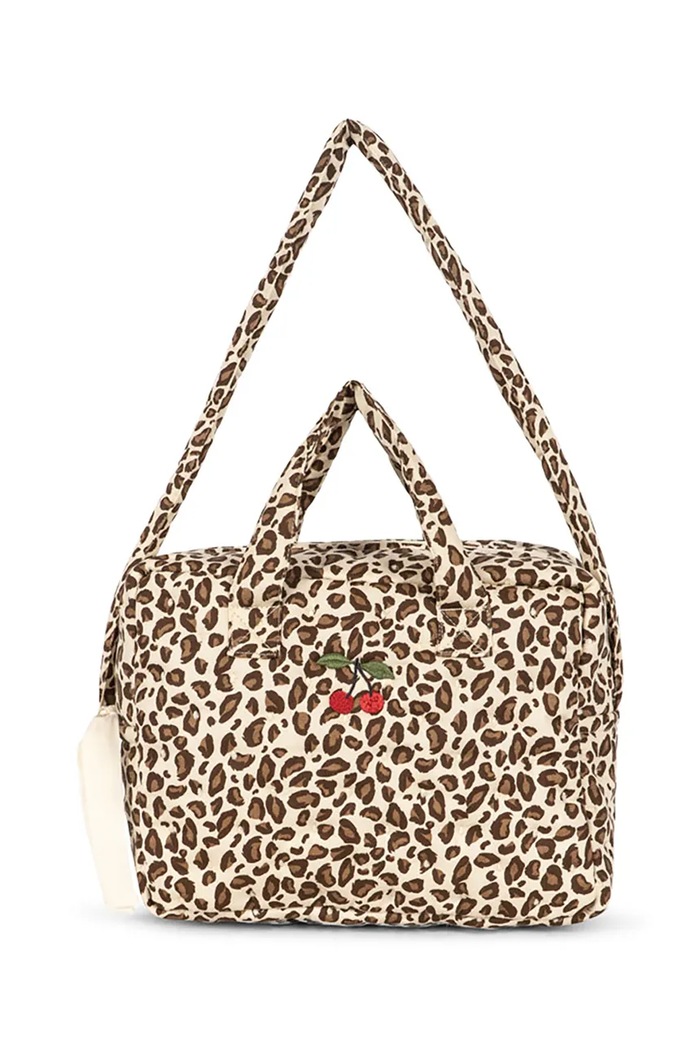 Konges Sløjd Torba do wózka dla lalek dziecięca bawełniana DOLL BAG FOR PRAM KS105962.9BY2 beżowy AW26