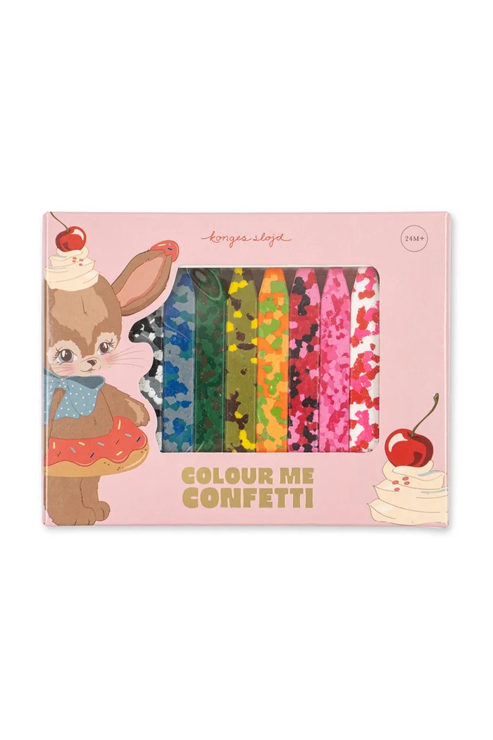 Konges Sløjd Detské CONFETTI CRAYONS KS105959.9BY2 viacfarebná AW26