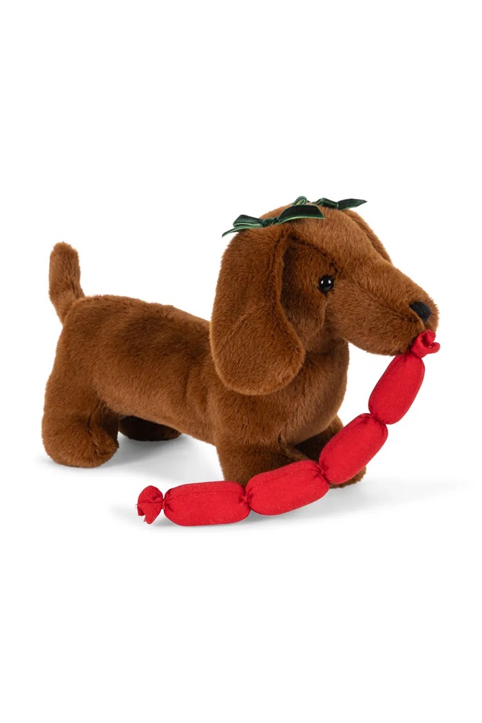 Konges Sløjd Plišana igračka za djecu CHORIZO SAUSAGE DOG KS105945.9BY2 smeđa AW26