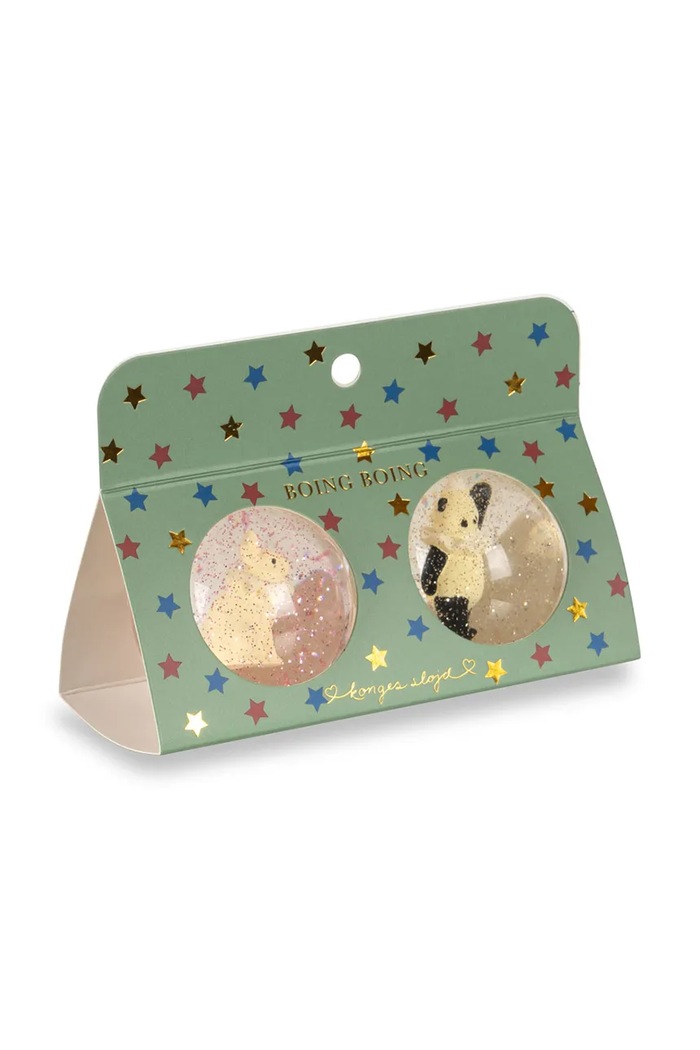 Konges Sløjd Igrača otroška BOUNCING BALL SETS KS105923.9BY2 bela AW26