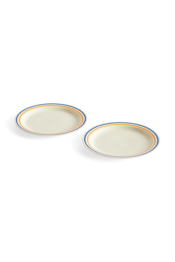HAY zestaw talerzy z kamionki 24,5 cm multicolor AB612.A430.AC62