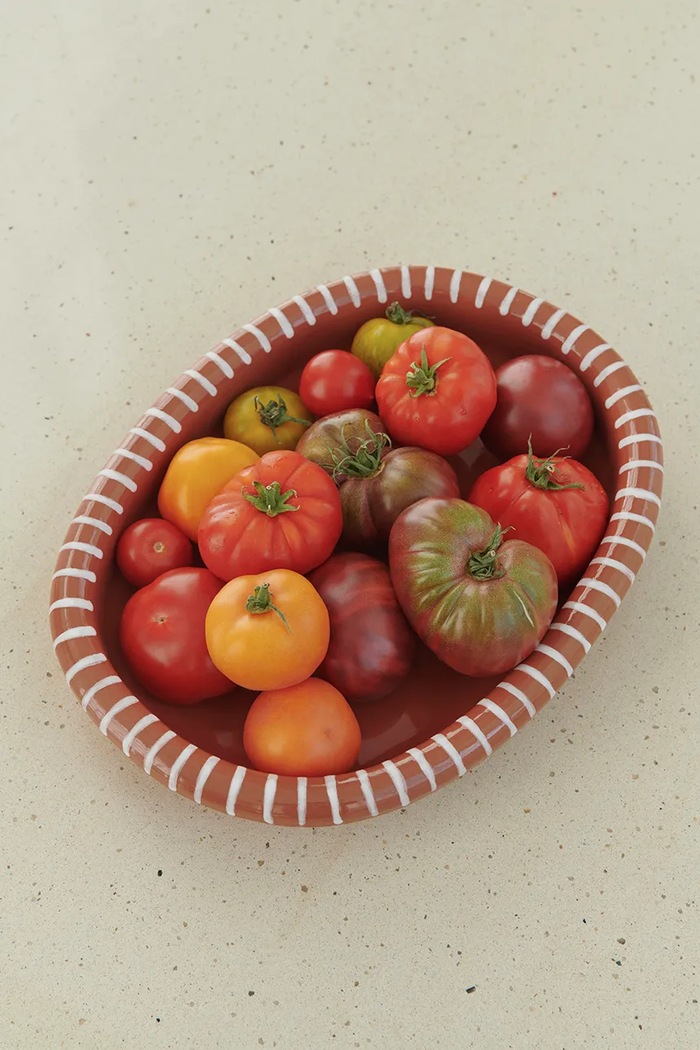 HAY półmisek do serwowania z terakoty 36 x 27 x 6 cm AC468.A603.AI64 pomarańczowy AW26