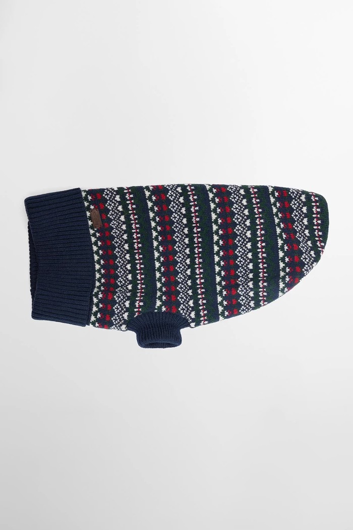 Barbour Maglione per cani Marlow Fairisle DCO0087NY31 blu navy AW26