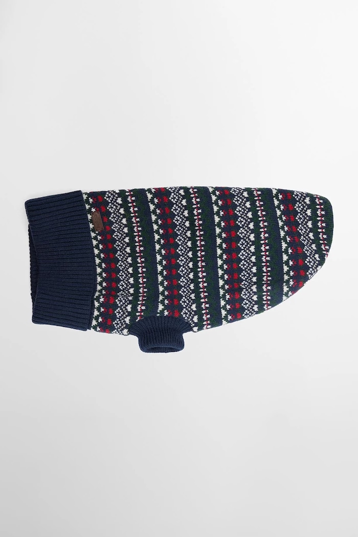 Barbour Maglione per cani Marlow Fairisle DCO0087NY31 blu navy AW26