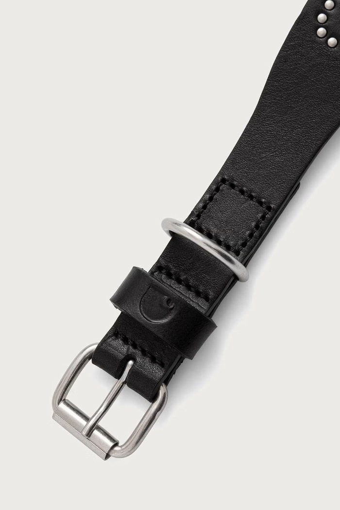 Obroża dla psa Script Studs Dog Collar Carhartt WIP I037387.4BGXX czarny