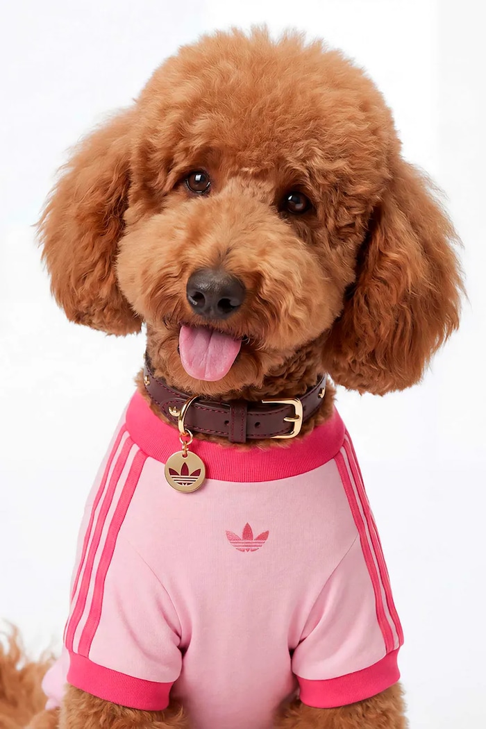 Obroża dla pupila adidas Originals brązowy KY8799