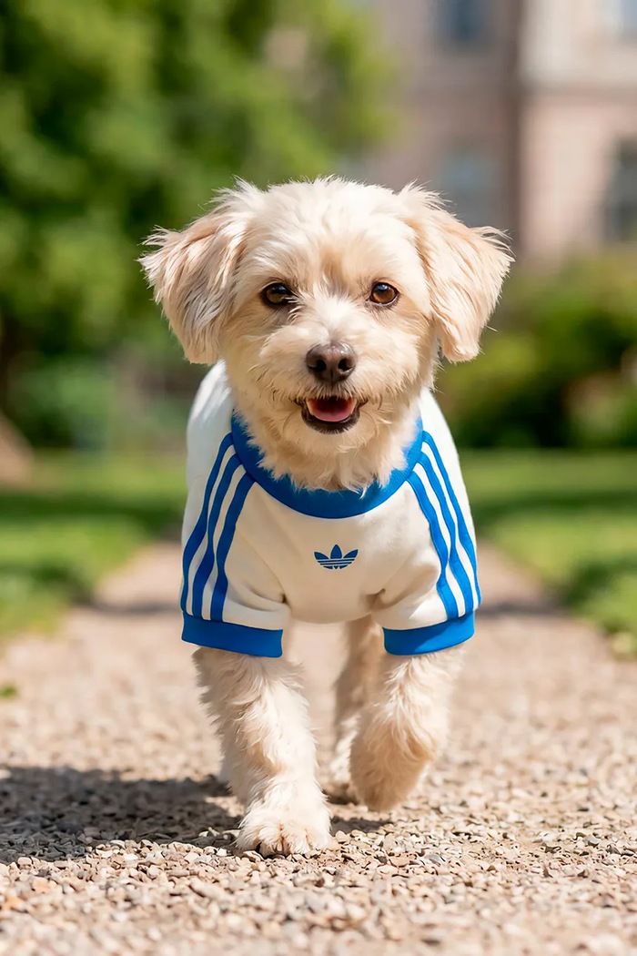 adidas Originals koszulka dla pupila Pet Cali KY8732 biały