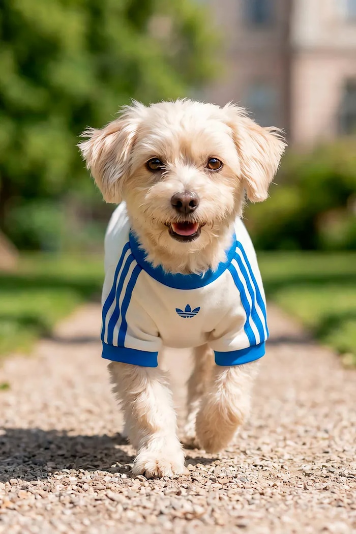 adidas Originals koszulka dla pupila Pet Cali KY8732 biały