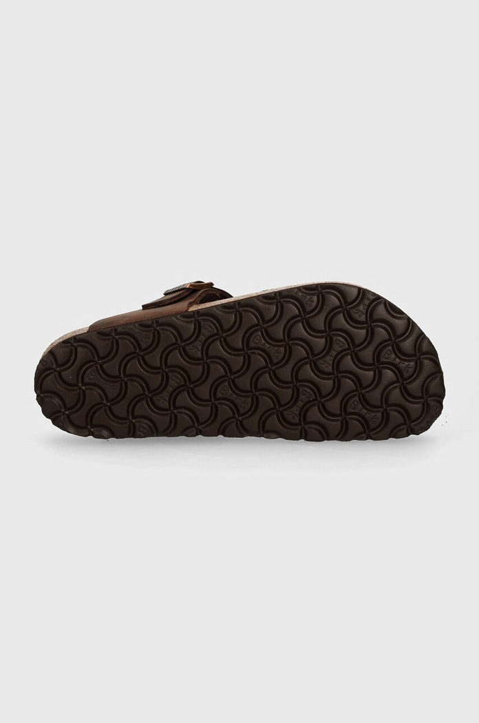 Вьетнамки из нубука Birkenstock 743831 коричневый