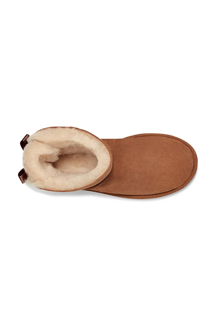 UGG - Topánky Mini Bailey Bow II 1016501.CHE hnedá