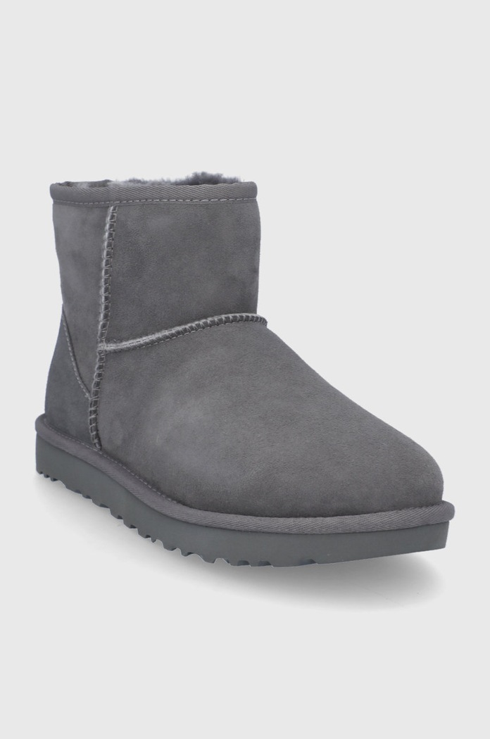 Semišové snehule UGG Classic Mini II 1016222.GRY sivá KW16