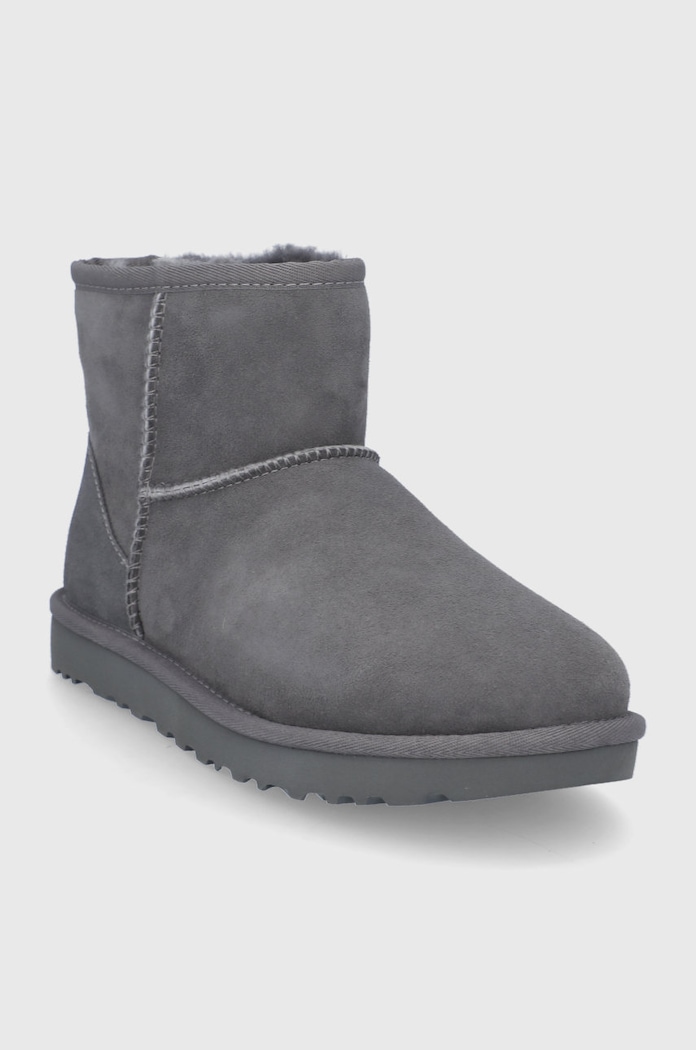 Semišové snehule UGG Classic Mini II 1016222.GRY sivá KW16