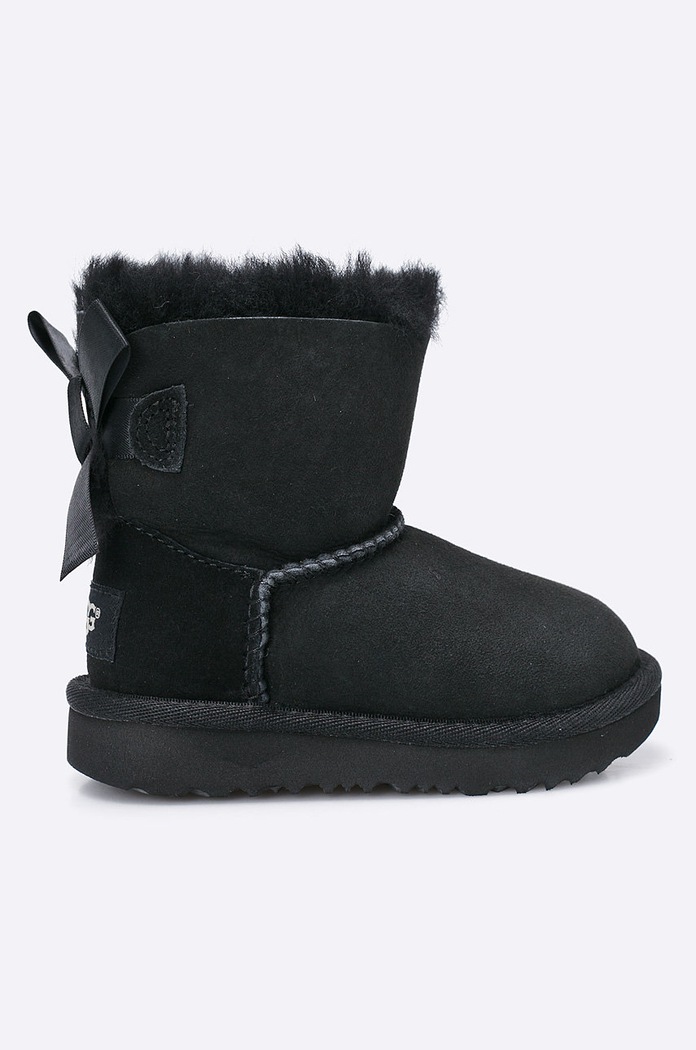 UGG - Παπούτσια dziecięce Mini Bailey Bow II μαύρο 1017397T.BLK