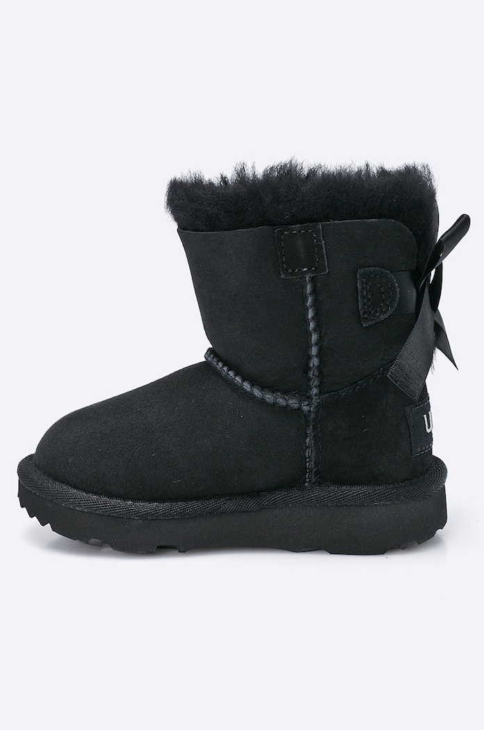 Κοριτσίστικα UGG - Παπούτσια dziecięce Mini Bailey Bow II 1017397T.BLK μαύρο