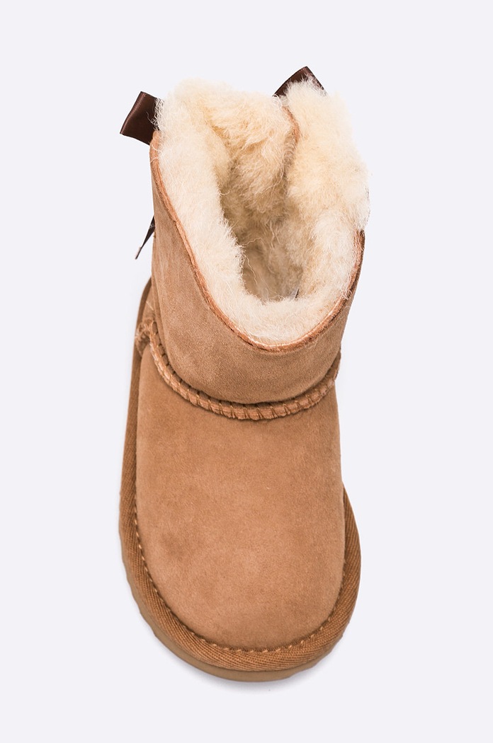 UGG - Παπούτσια dziecięce Mini Bailey Bow II 1017397T.CHE καφέ