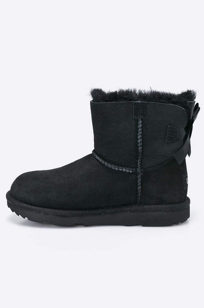 Κοριτσίστικα UGG - Χειμερινά Παπούτσια Mini Bailey Bow II dziecięce 1017397K.BLK μαύρο