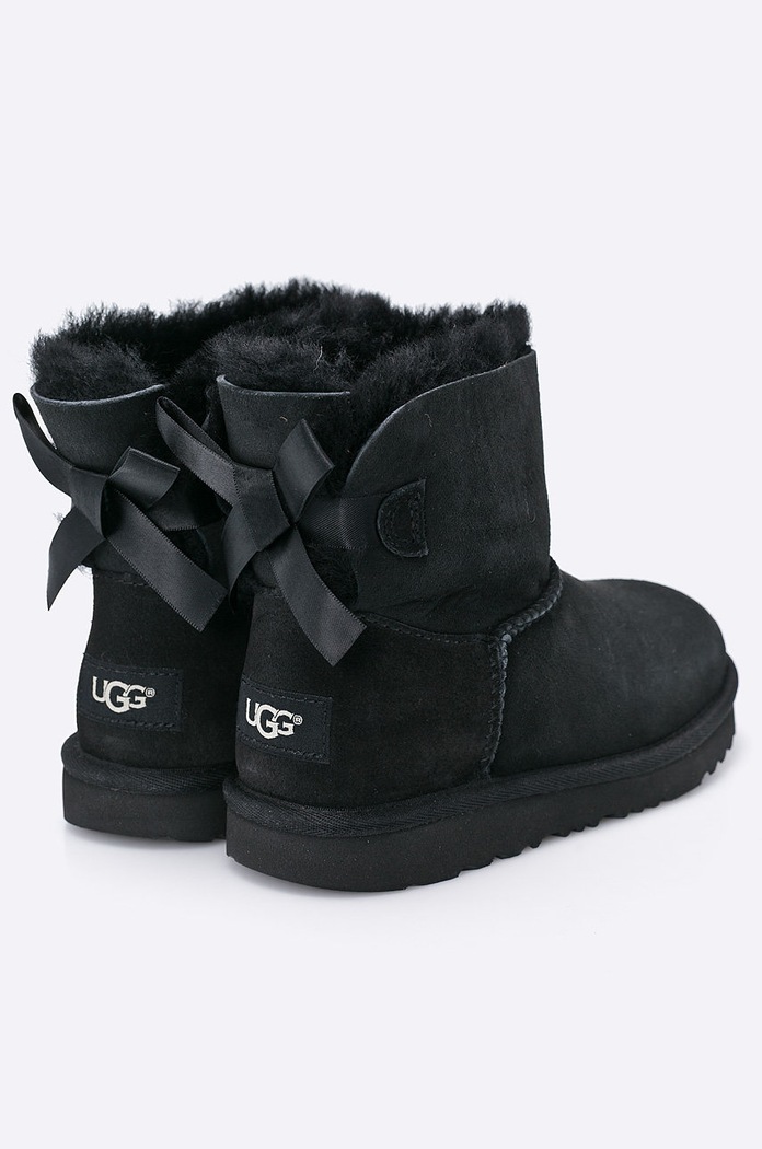 UGG - Χειμερινά Παπούτσια Mini Bailey Bow II dziecięce μαύρο 1017397K.BLK