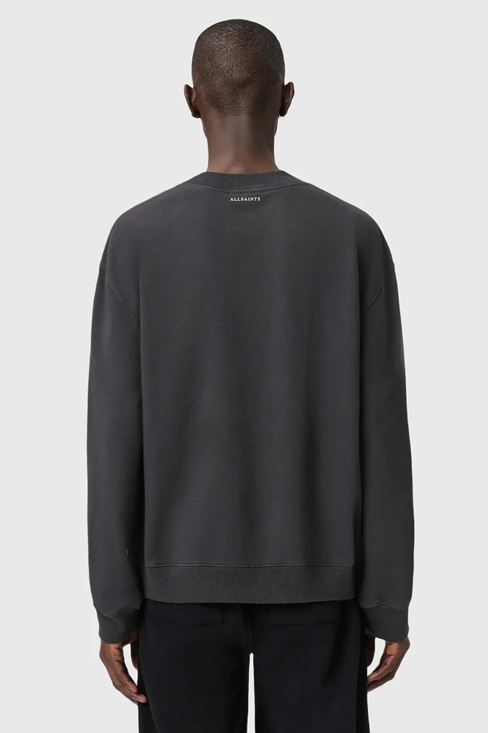 Odzież AllSaints bluza bawełniana M011NE czarny