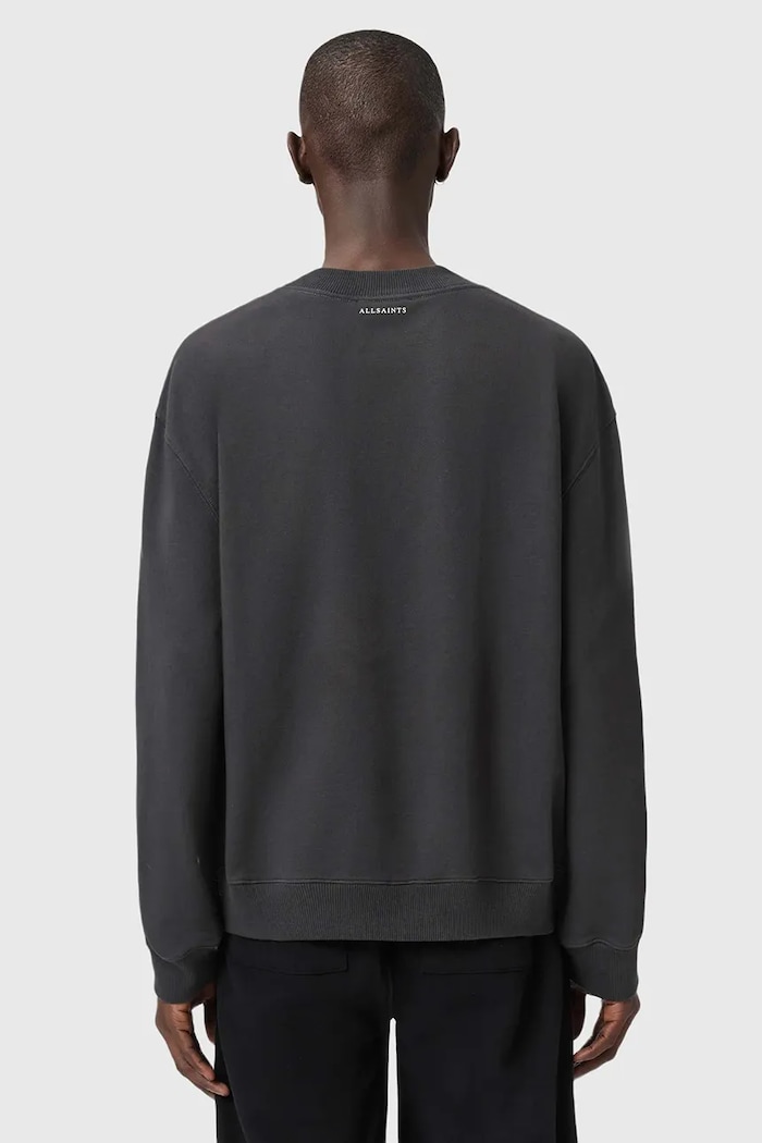 Odzież AllSaints bluza bawełniana M011NE czarny