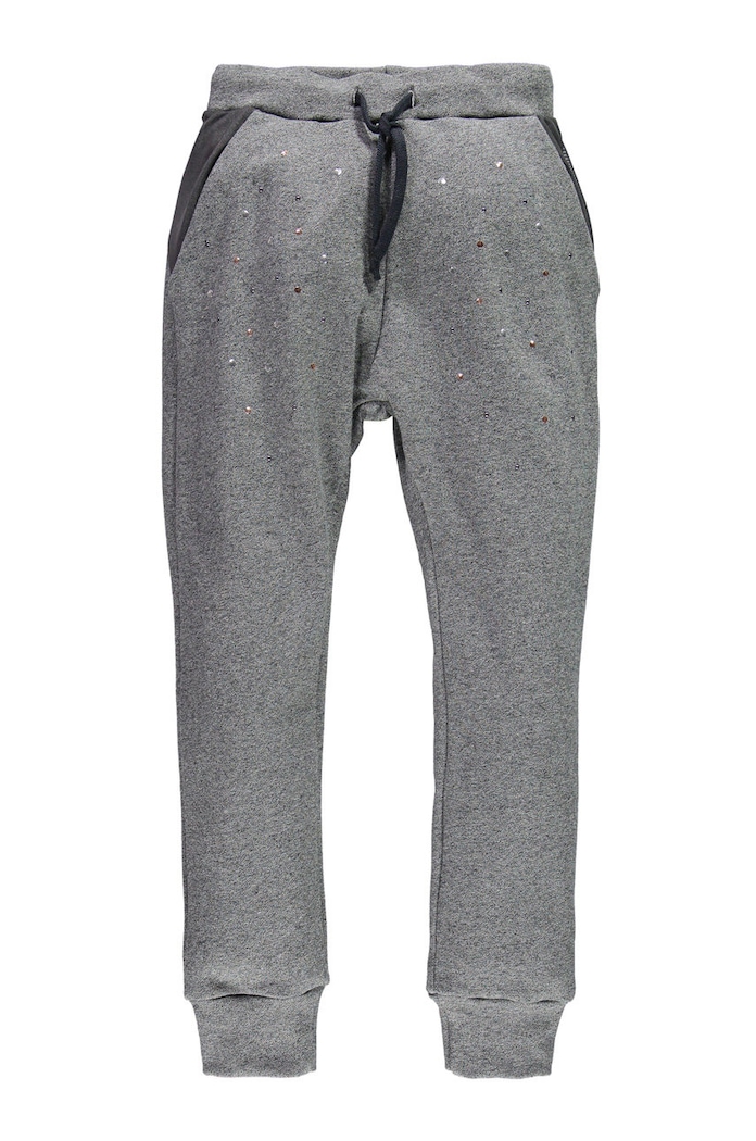 Mek - Pantaloni copii 128-170 cm tricotaj gri 173MIBM003.859