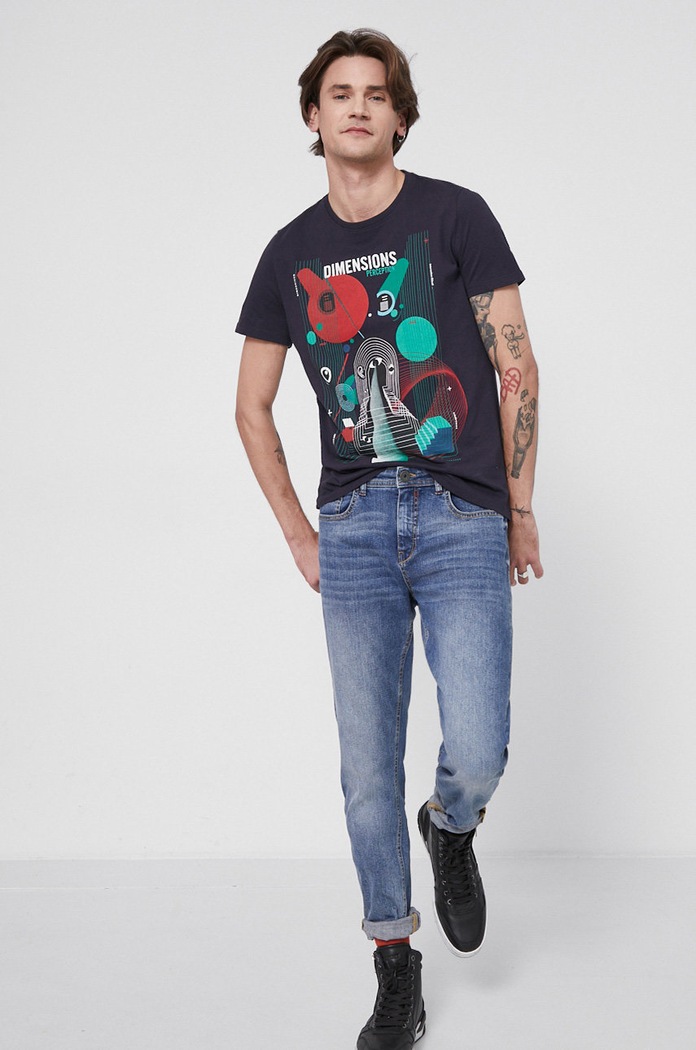 Džíny pánské Denim RS22.SJM012 modrá RS22