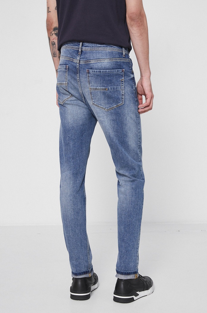 Oblečení Džíny pánské Denim RS22.SJM012 modrá