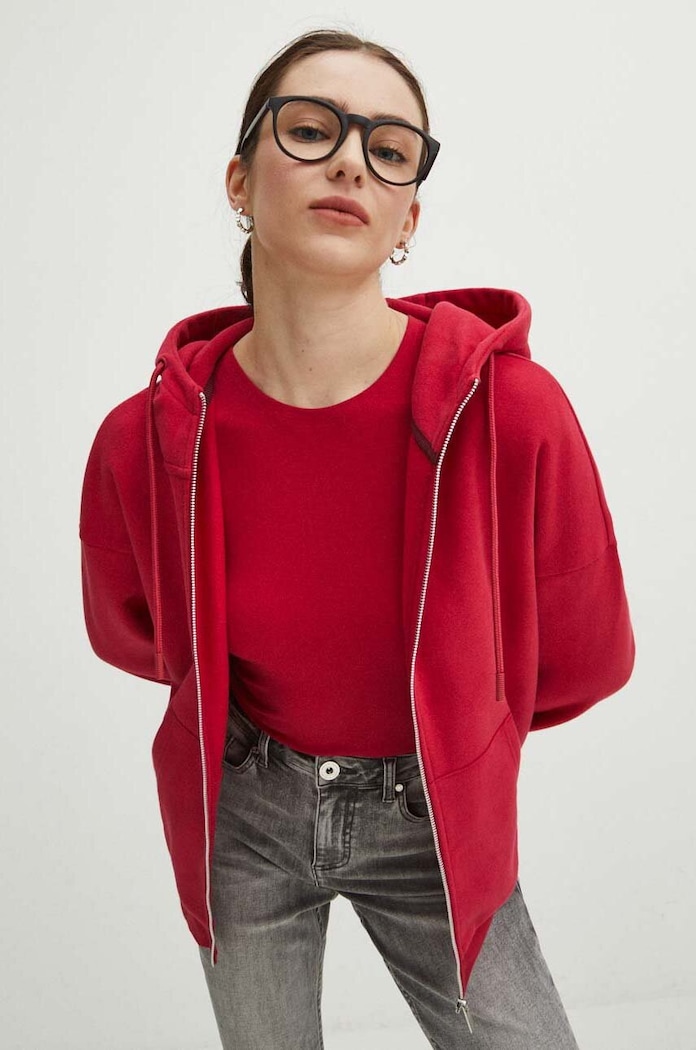 Medicine bluza z kapturem różowy RS24.BLD030