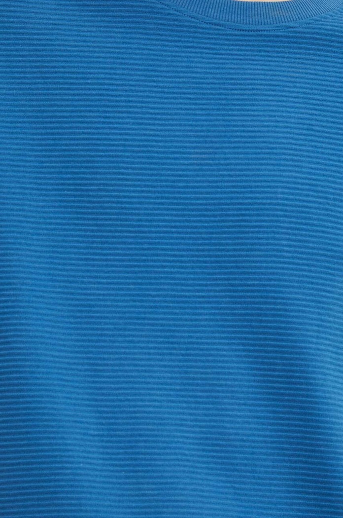 Longsleeve męski prążkowany kolor niebieski RS24.BUM011 niebieski