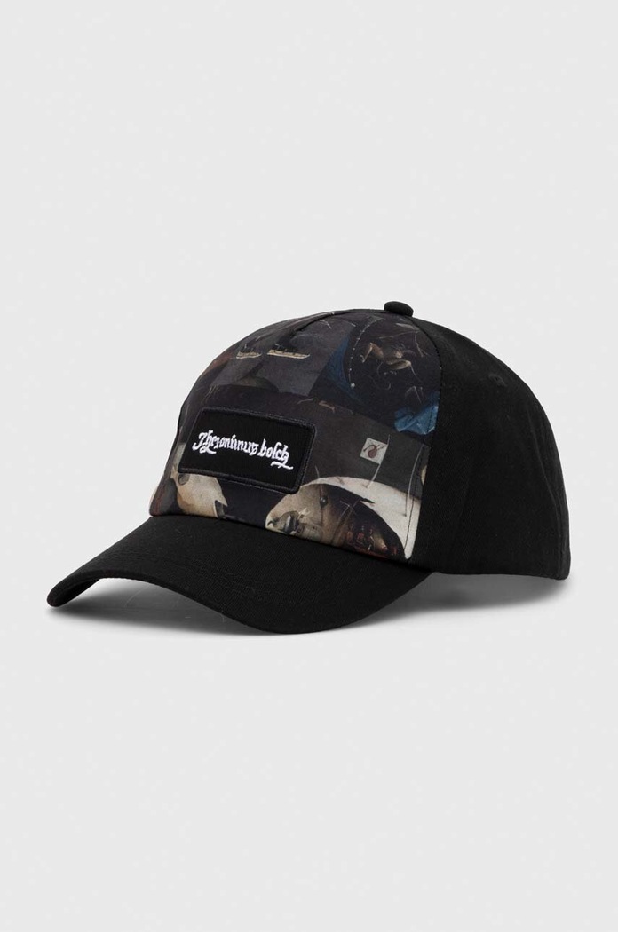 Kšiltovka z kolekce Eviva L'arte černá barva ART SERIES černá RS24.CAM251