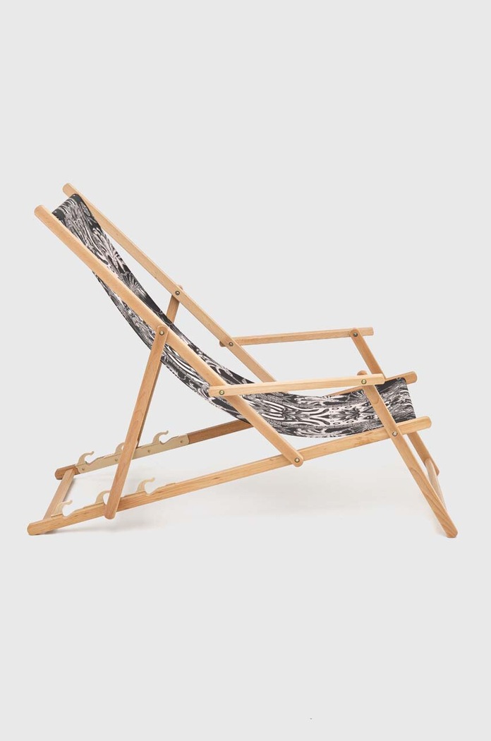 Lifestyle i travel Leżak z podłokietnikami wzorzysty kolor multicolor RS24-GAU602 multicolor