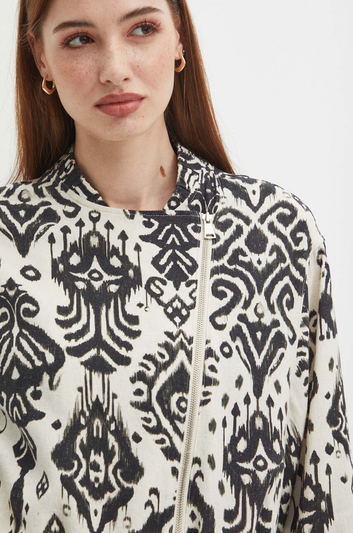 Kurtka bomber damski multicolor RS24.KUD502