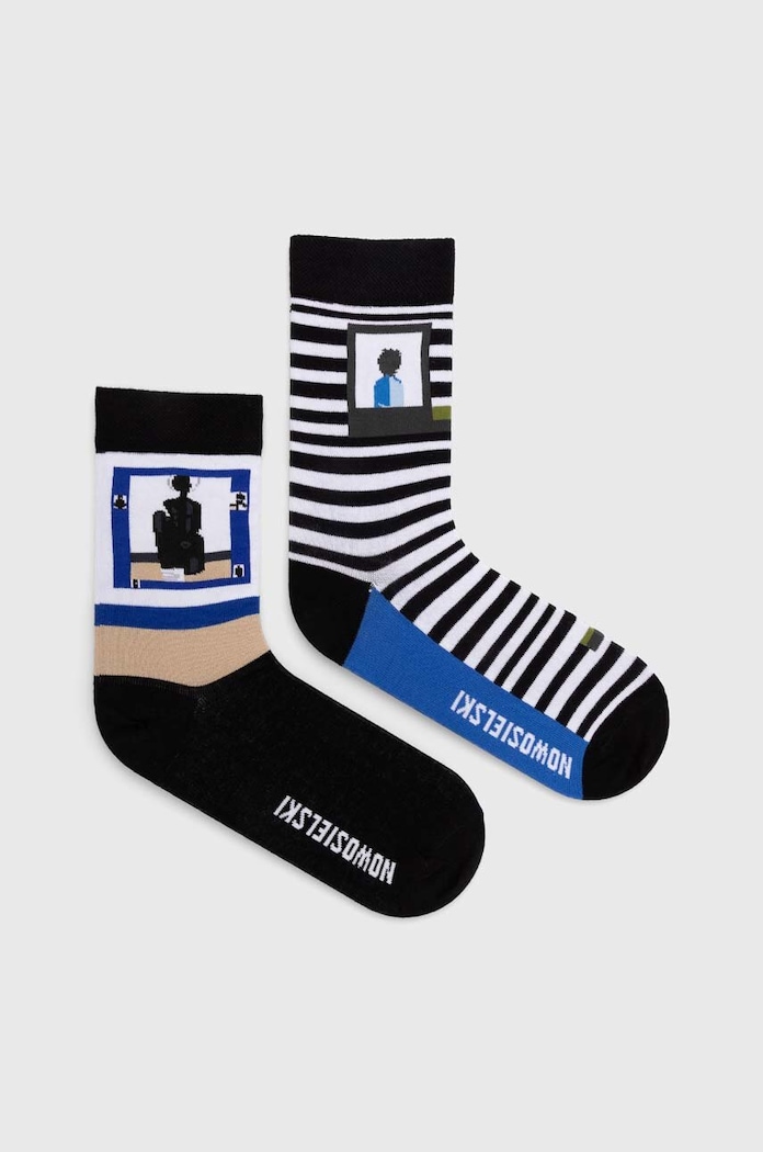Bavlnené ponožky dámske z kolekcie Jerzy Nowosielski x Medicine (2-pack) viac farieb RS24.LGD650 viacfarebná RS24