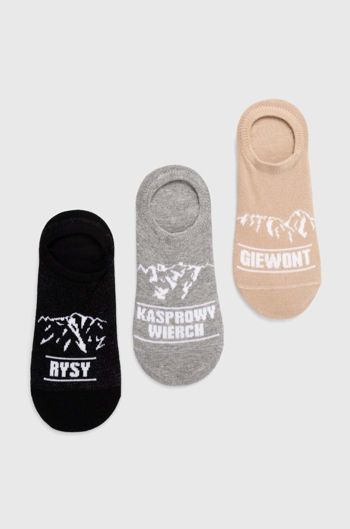 Bavlnené ponožky dámske z kolekcie Tatra National Park x Medicine (3-pack) viac farieb RS24.LGDA50 viacfarebná RS24